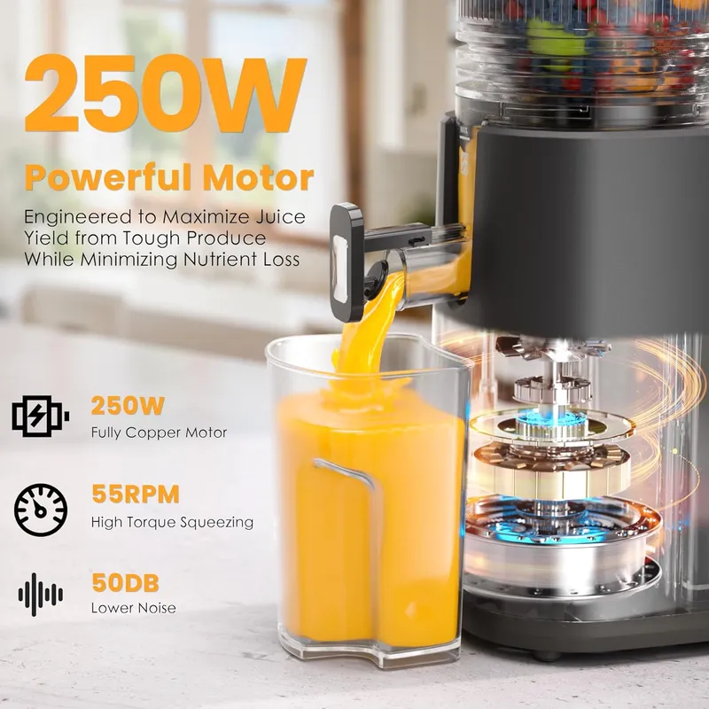 YOYDS Cold Press Juicer 5.5inch